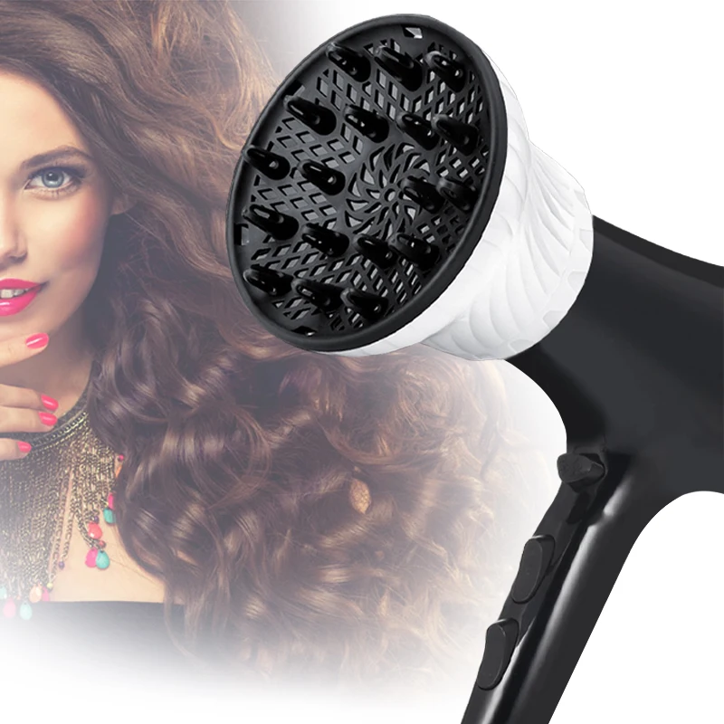 Diffuser for Hair Dryer 3.5 cm-8 cm Auto Adjust Shrink Bayonet Curl Hair Dryer Universal Diffuser Heat Resistant Wavy Curly Hair