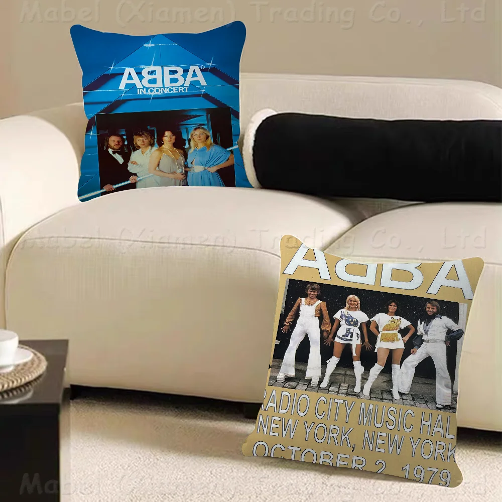 Famous ABBA Band Classic Cushion Cover 30x50 Polyester Sofa Cushions Decorative Throw Pillows Home Decoration Pillowcover