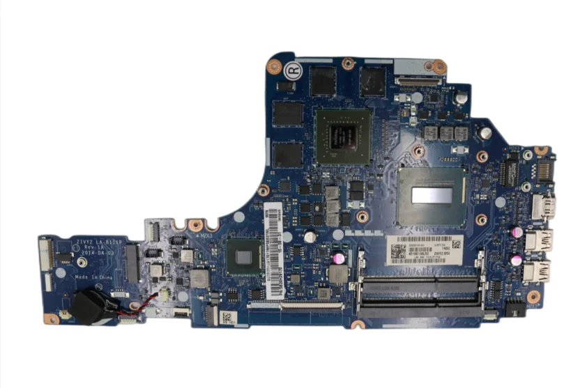 Lote zivy2 la-111p motherboard para lenovo ideapad y50-70 laptop, com 2gb ddr3, fru: 5b20f78777, cpu i5-4200hq, 100% test