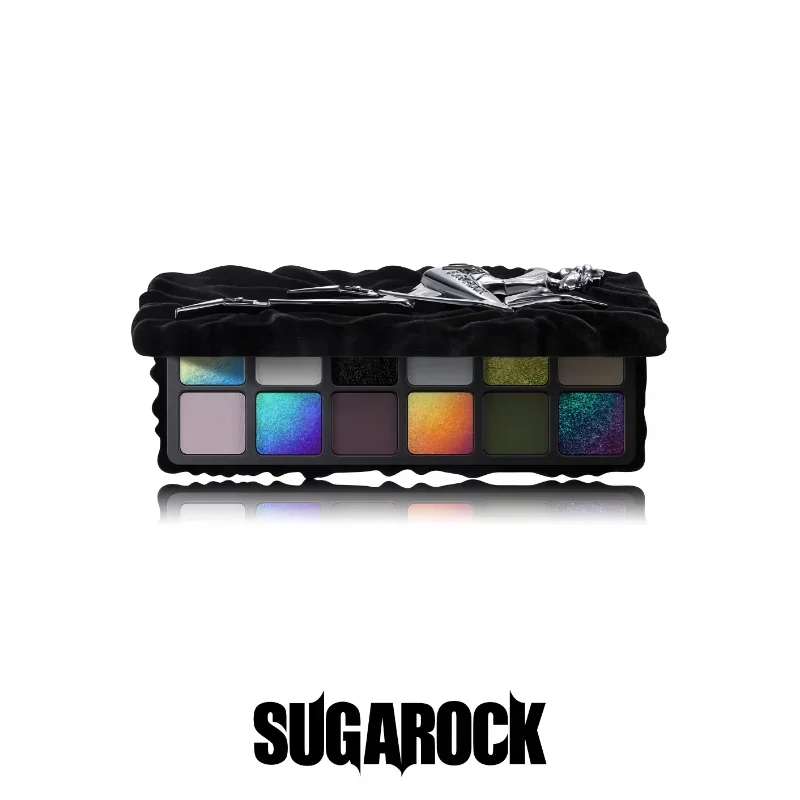 Sugarock 12-Kleuren Chameleon Oogschaduw Palet Parelmoer Matte Glitter Shimmer Langdurige Waterdichte Schoonheid Make-Up Cosmetica