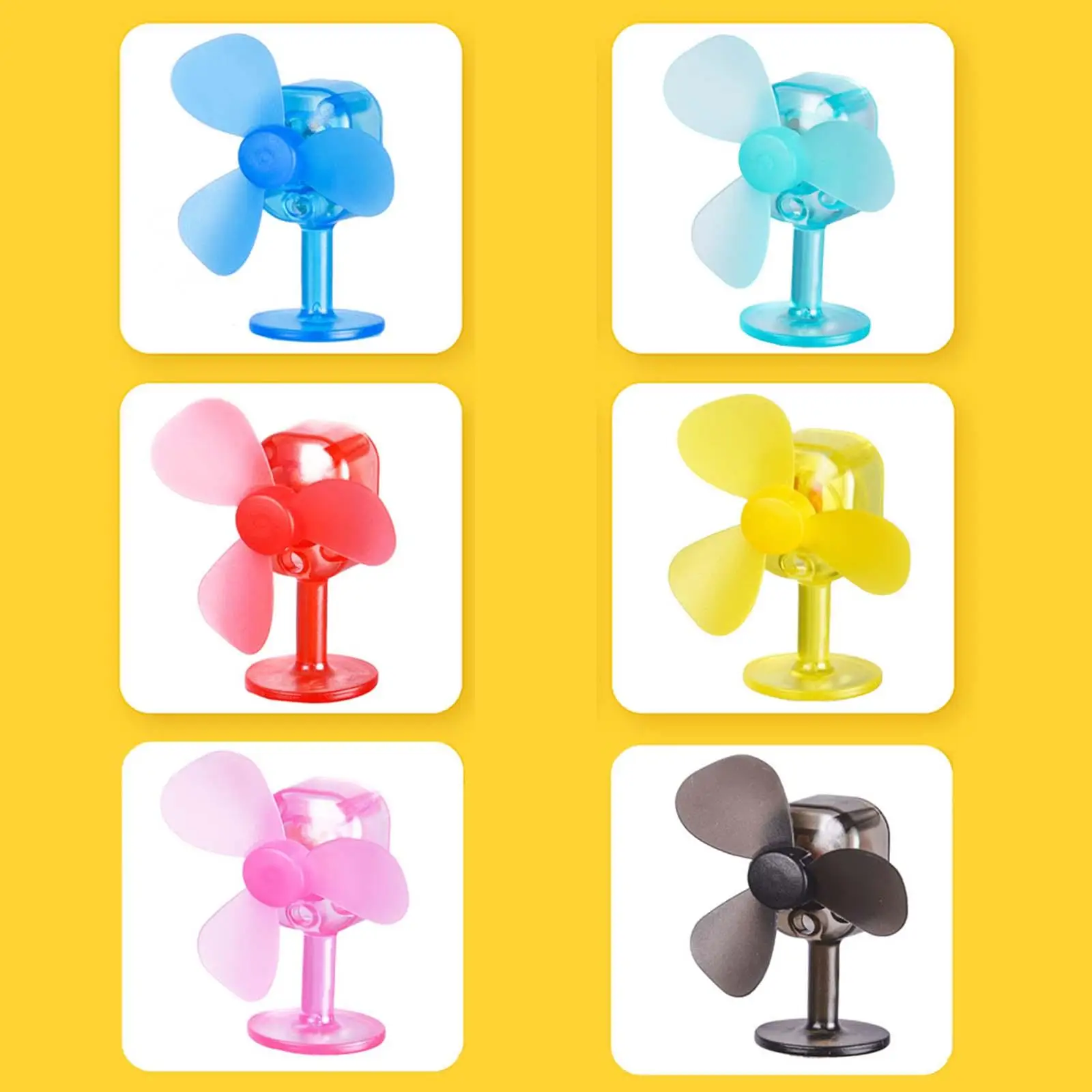 Wind Powered Luminous Small Fan Styling for Scooter Ornaments Parts