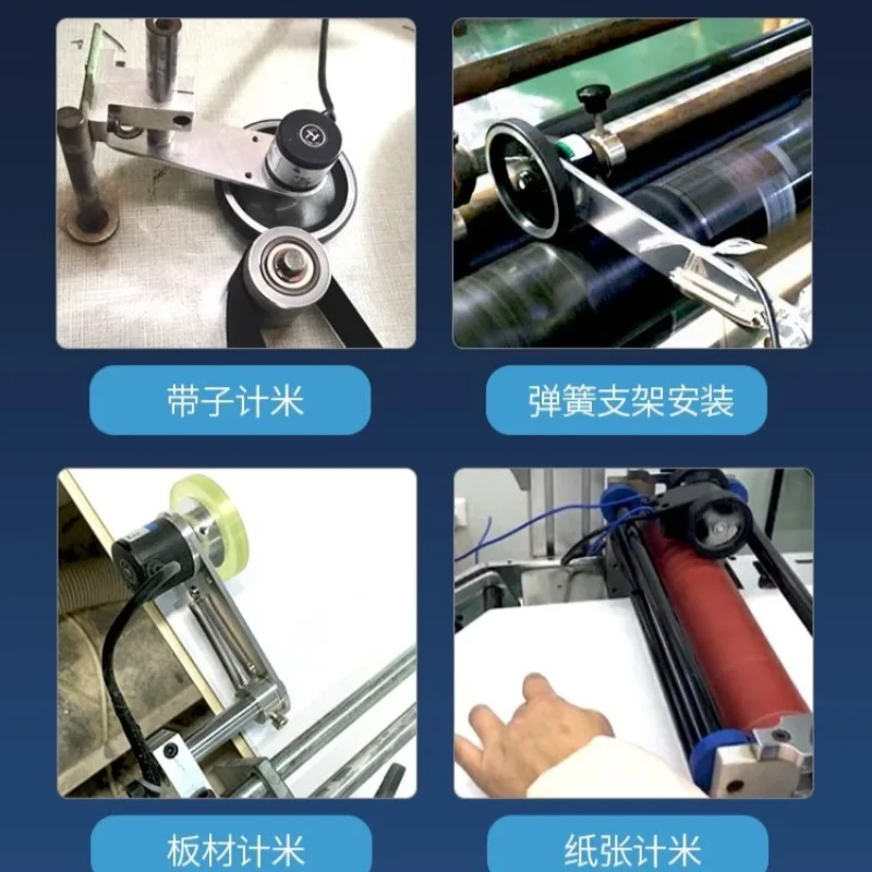 High-Precision Roller-Type Electronic Display Digital Display Edge Banding Machine Counting Meter Encoder Controller