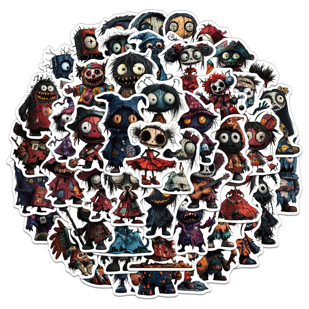 50PCS Creative Horr…