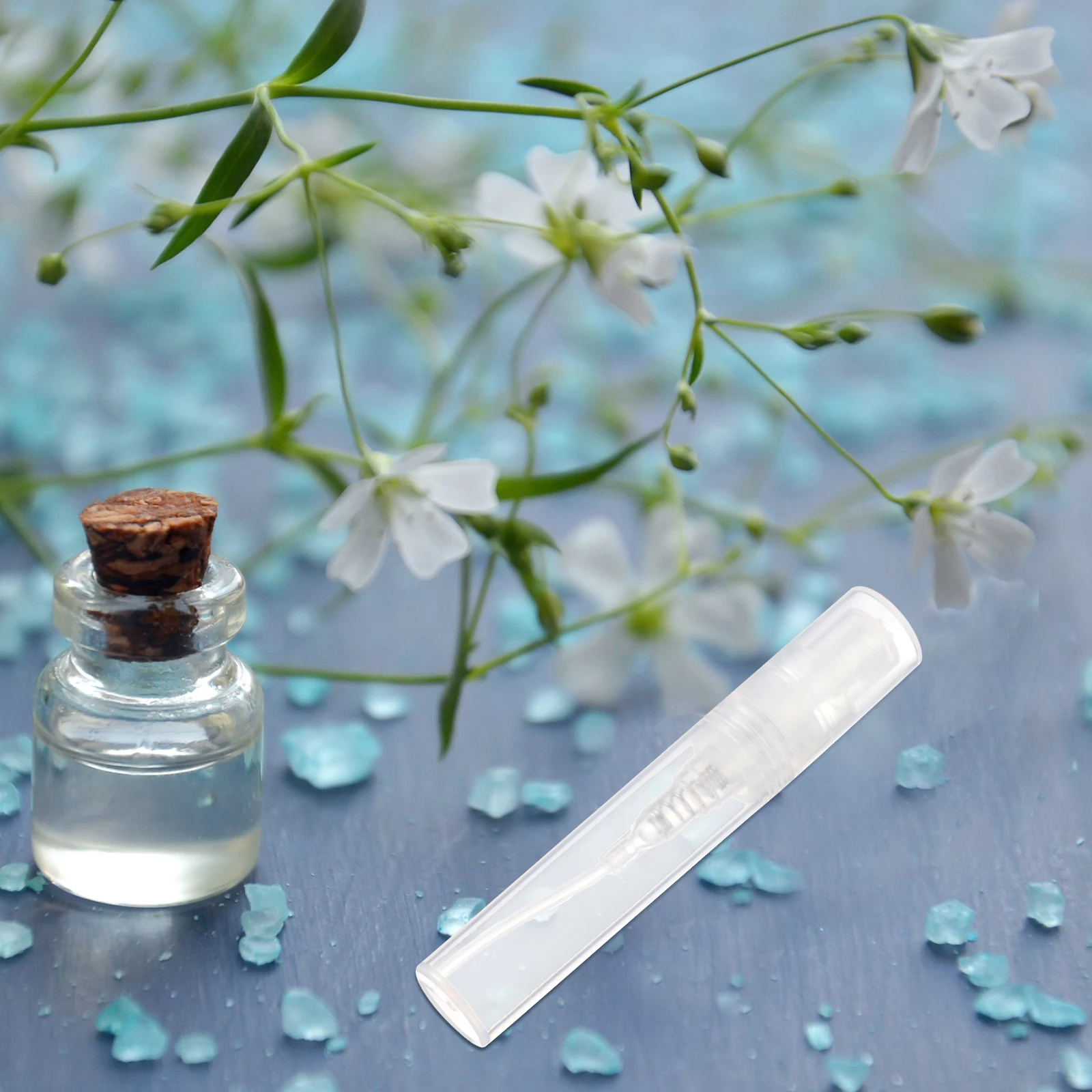 

60 Pcs Perfume Bottle Durable Lightweight Safe Travel Fine Mist Spray Portable Small Refillable Plastic Bottles