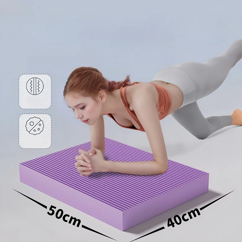 Soft Balance Pad Yoga Mat Foam Exercise Pad TPE Non-slip Balance Cushion Training Body Building Fitness Equipment Pilates Board