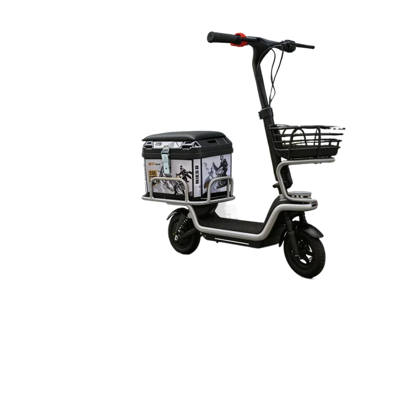 Delivery artifact foldable long battery life electric scooter transportation commuter delivery special scooter