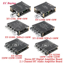 XY-S350H 220Wx2+350W S220H C50L C50H S100L S100H 50Wx2+100W 2.1 TPA3251 Bluetooth-compat BT Audio Digital Power Amplifier Board