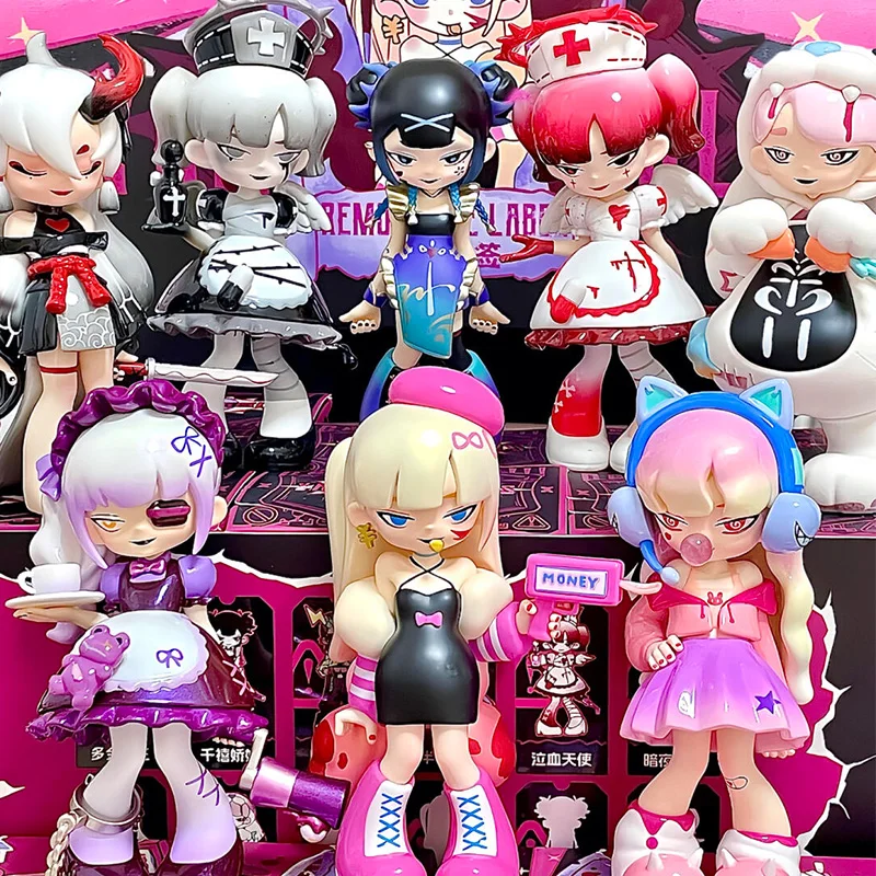 

Yandere Girls Remove The Label Series Blind Box Cool Girl Action Figure Mystery Box Anime Figurine Blindbox Model Surprise Bag