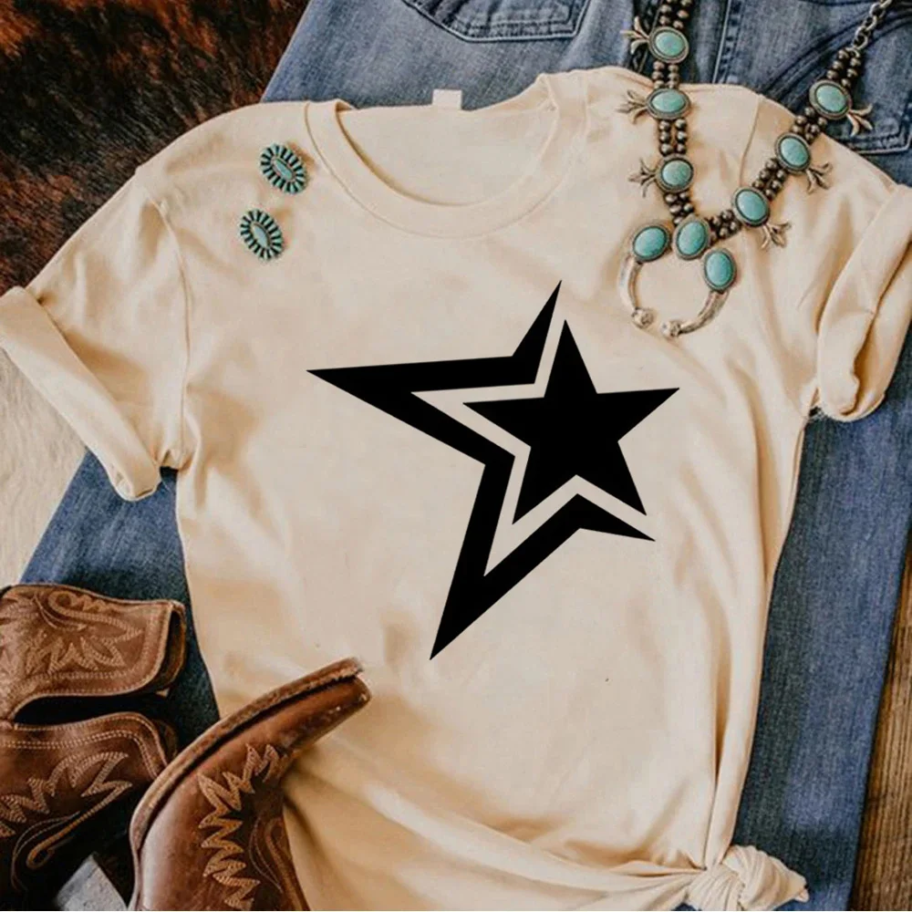 

Y2k Star Girl t shirt women harajuku Tee female Japanese 2000s anime clothing