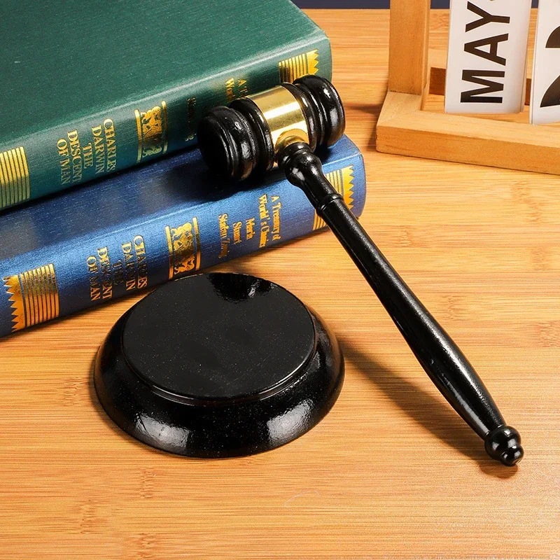 Auction Judge Hammer Wooden Hammer Auction Fair Small Hammer Mini Children's Toy