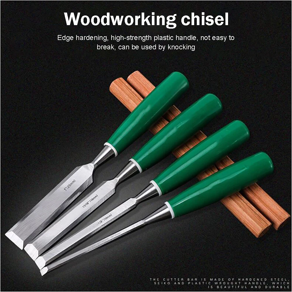 

1pc Carpentry Flat Chisel For Woodworking Carving Work Carpenter DIY Woodwork Tools Woodworking Planer Carving Knife