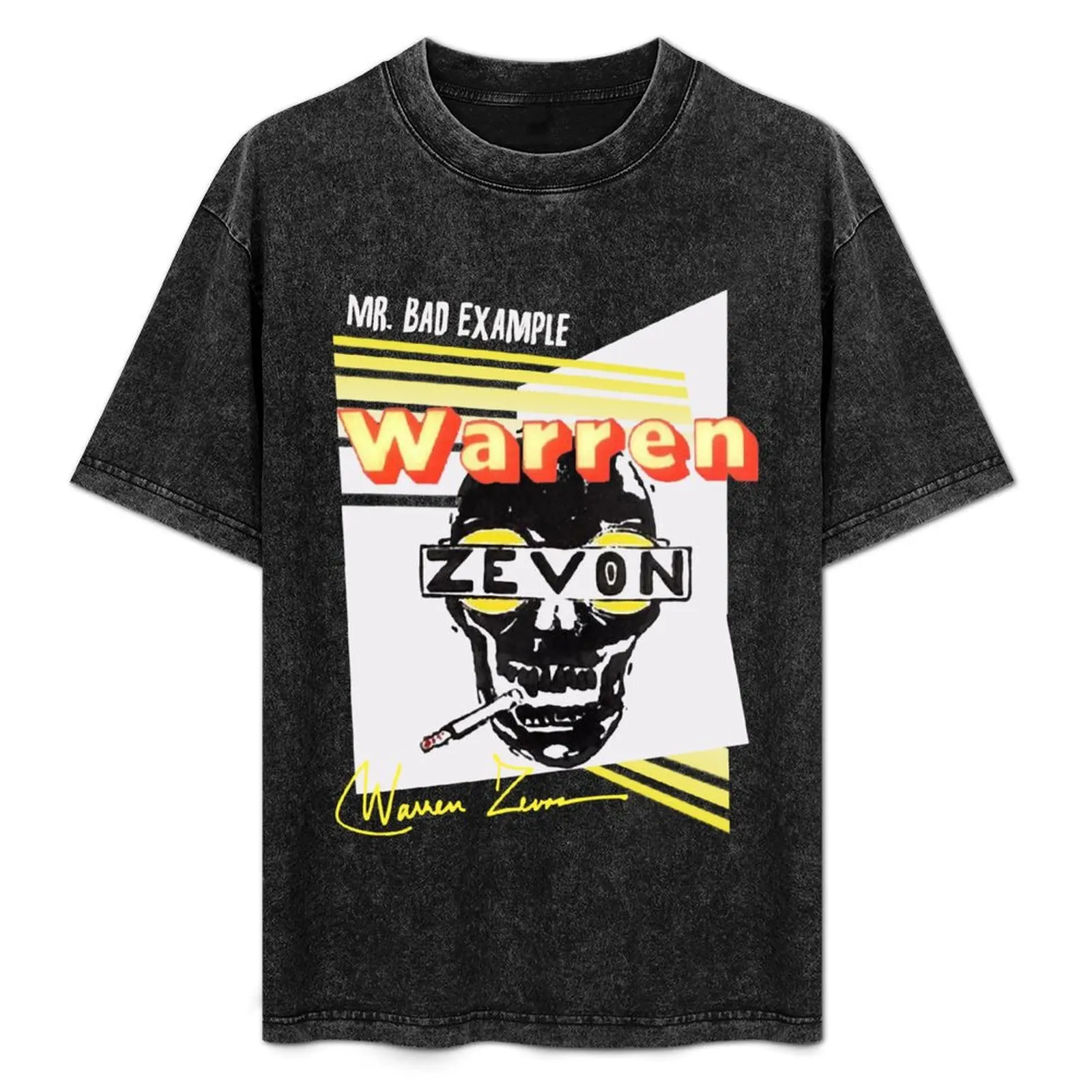 

Special Present Warren Zevon Mr Bad Cute Graphic Gifts T-Shirt Fashion Letter Print T-Shirt