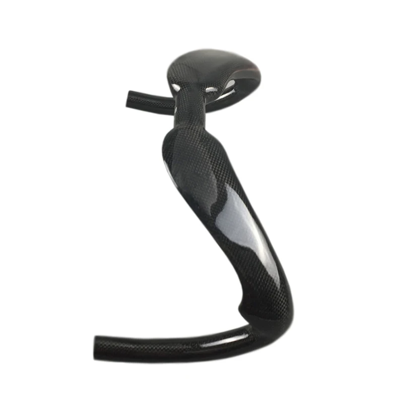 

Карбоновый руль Hectic Races 3K для трековых велосипедов, матовый/глянцевый, 31.8мм, 370мм/385мм