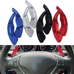 Car Steering Wheel Paddle Shifter Extension For Acura TLX ILX TSX MDX RDX Honda Accord 8th Gen Odyssey Aluminum DSG Stickers