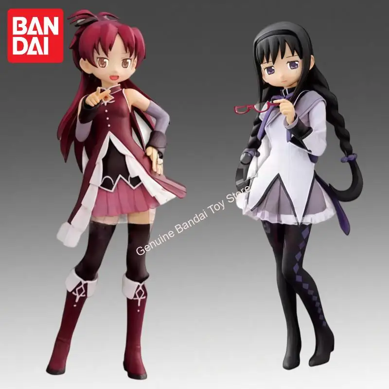 

In Stock Bandai Original Banpresto Puella Magi Madoka Magica Sakura Kyouko Akemi Homura Action Figure Model Doll Brand New Boxed