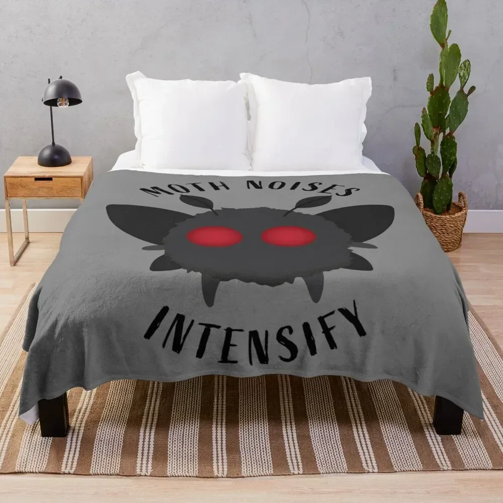 Moth Noises Intensify! Throw Blanket Sofa christmas decoration Blankets