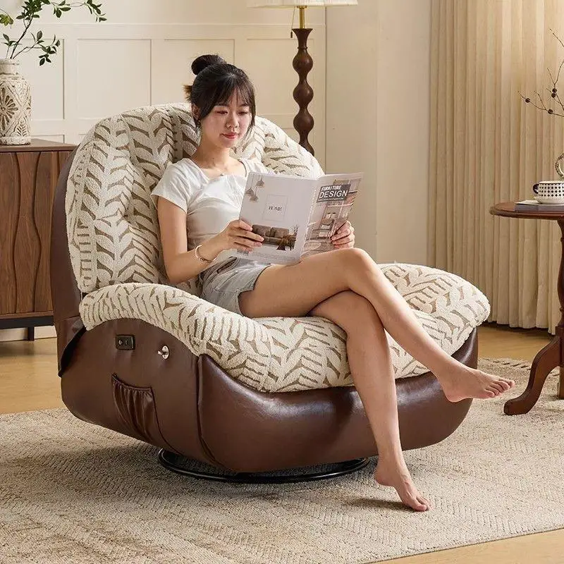 For multi-functional living room balcony first-class electric sofa adjustable leisure lounge chair