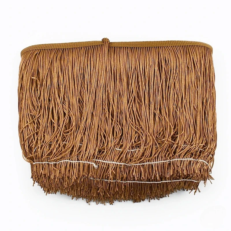 10-30 cm Lange Quaste Fransen Für Nähen Kleidung Dekorative Bänder Fringe Stoff Kleid Vorhang Spitze Borte DIY Bekleidungs zubehör