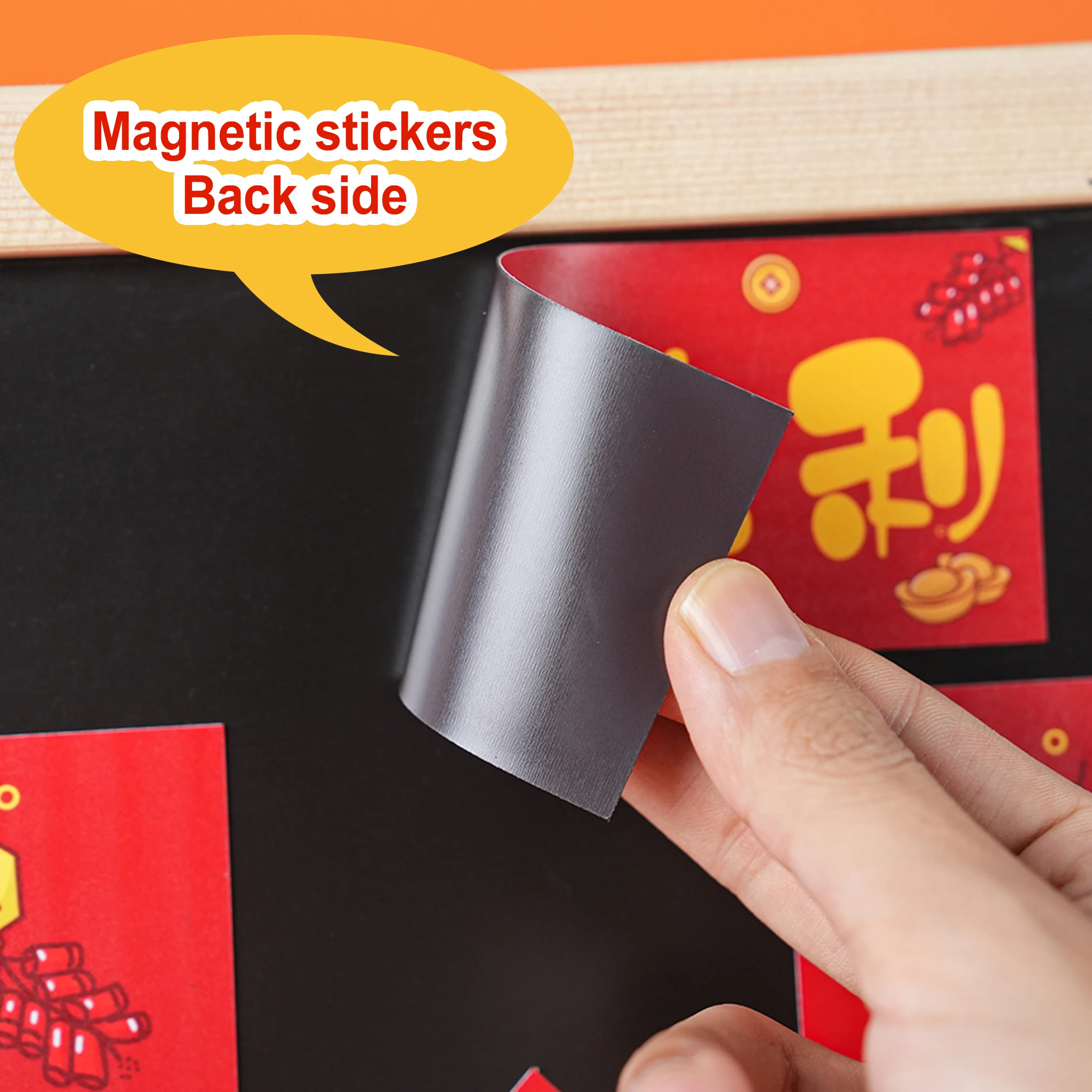 Custom Magnetic Stickers Waterproof Removable Personalized DIY Decor Fridge Magnets & Car Stickers for Home Auto