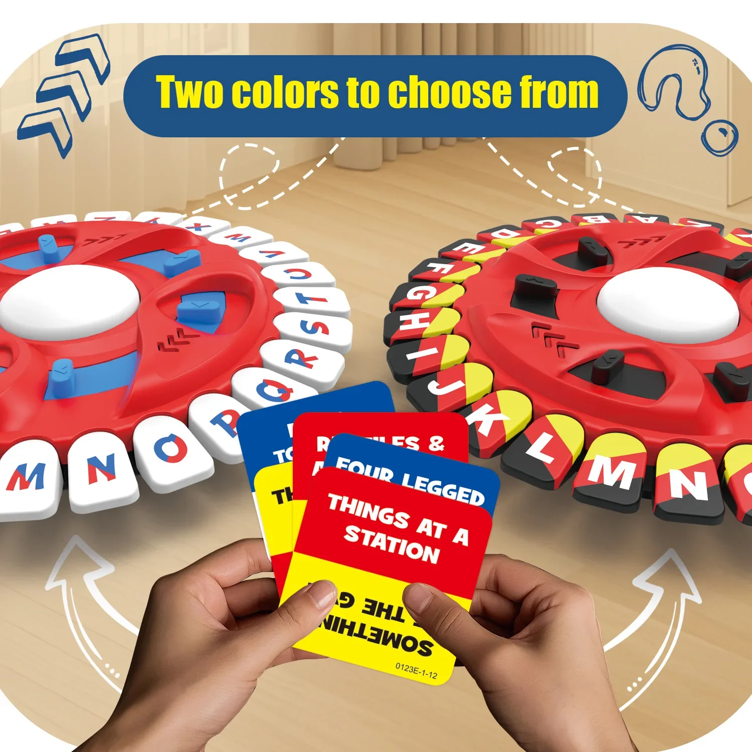 لعبة الأبجدية السريعة 26-مفتاح لعبة ألغاز للأطفال العائلة سطح المكتب التعليمية تدور لعبة المجلس ألعاب أطفال عبر الحدود