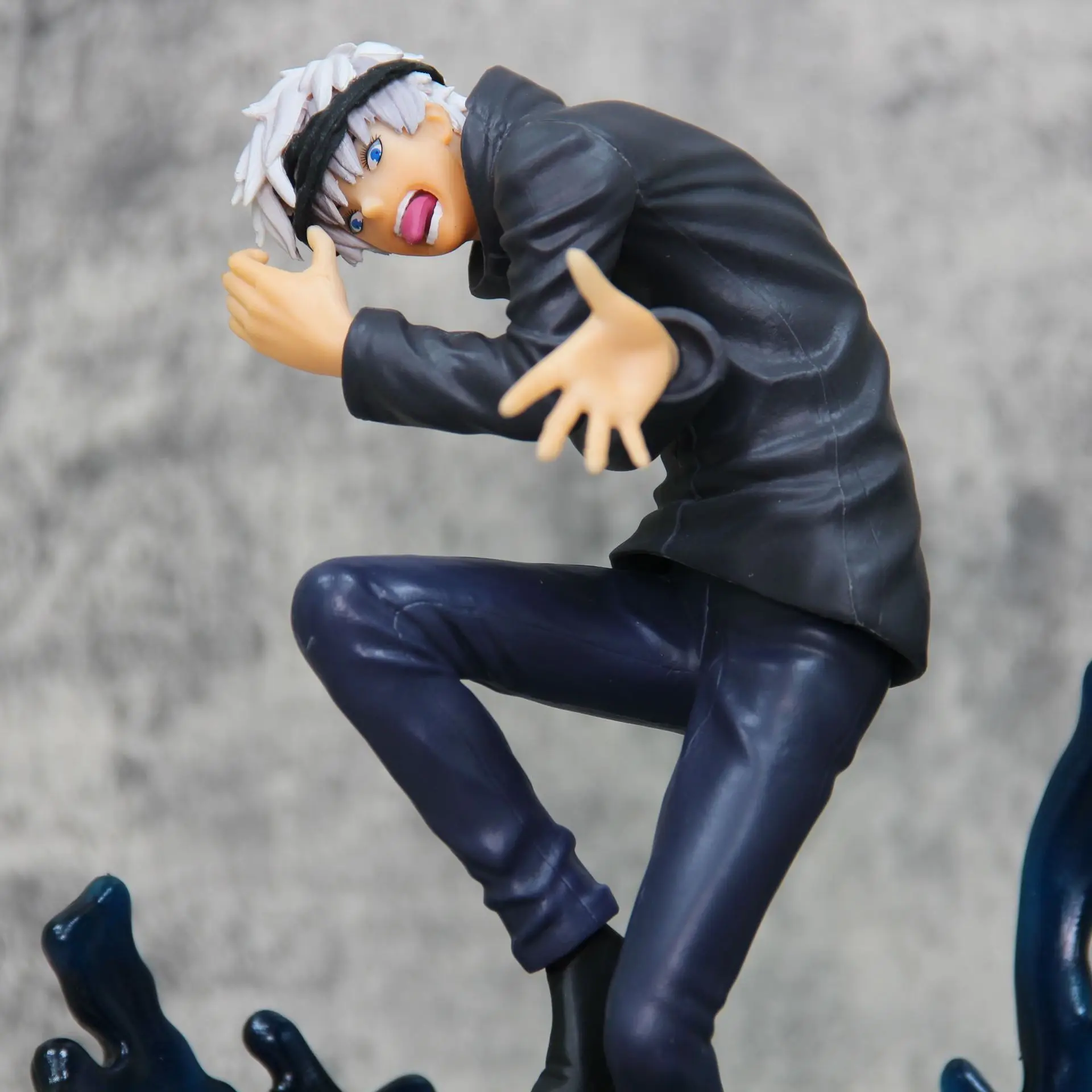 25cm New Jujutsu Kaisen Satoru Gojo Handmade Action Figures Original Hand-Made Pvc Model Anime Figure Collection Toys Gifts