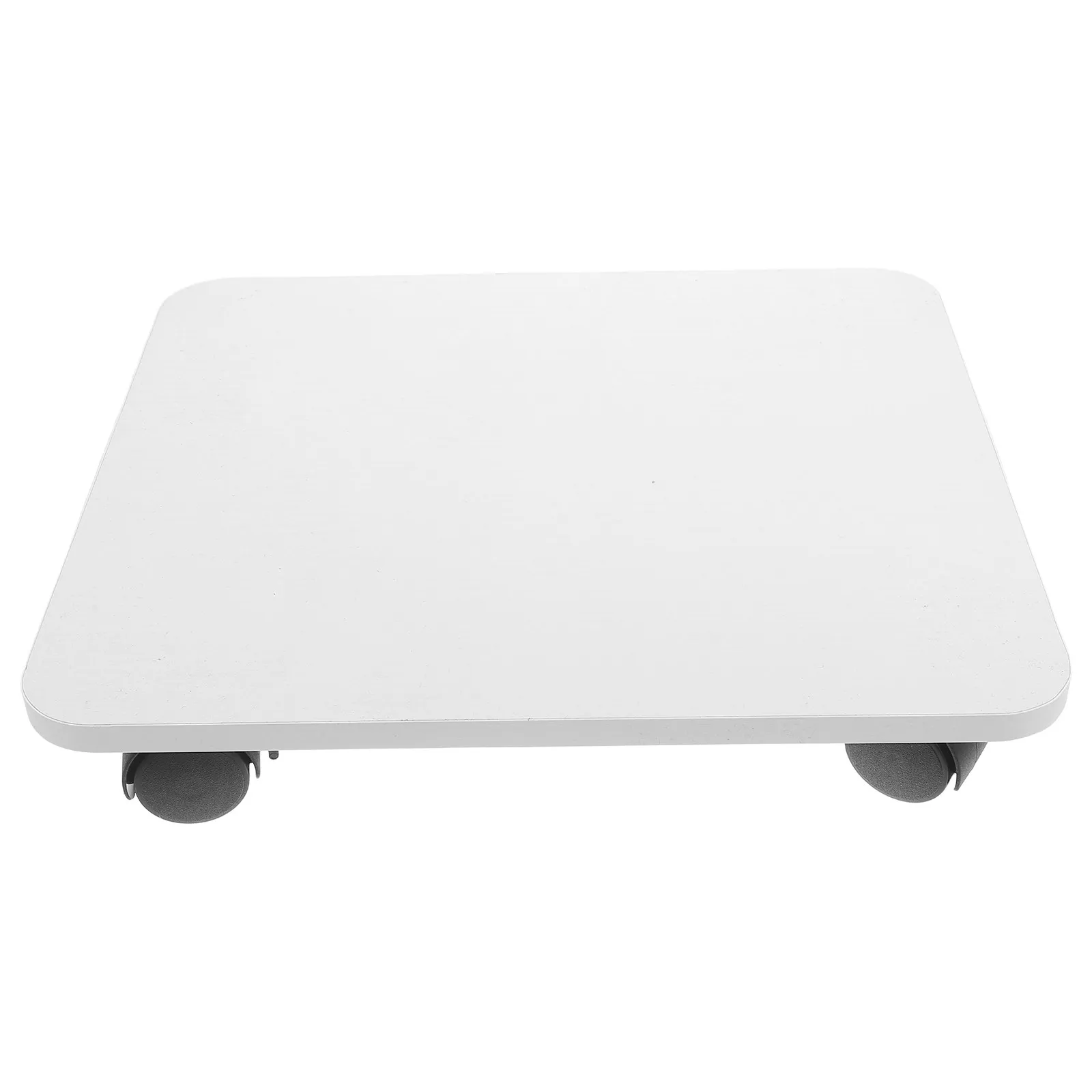 Plastic Movable Plant Tray Rolling Saucer Rotating Coaster Wheeled Pot Trolley Swivel Drainage Saucer Indoor Outdoor