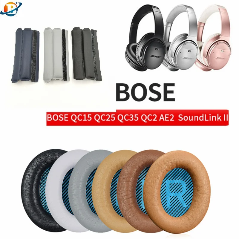 Ear Pad for BOSE Quiet Comfort QC 35 25 15 AE 2 ii Headphones Headband Soft Earmuff Sleeve