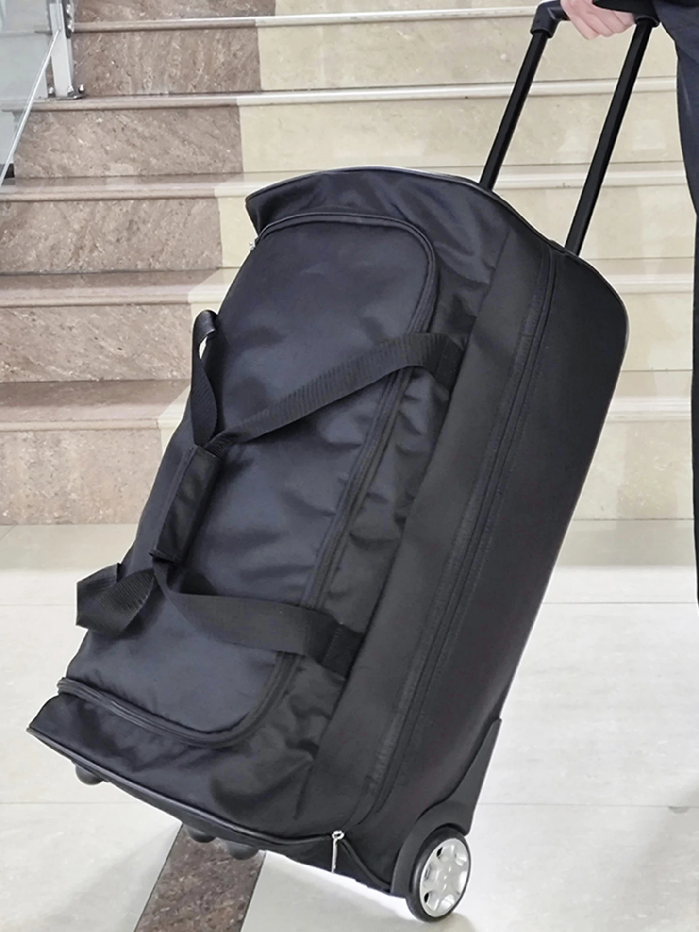 

Новинка 2025 года, большая легкая сумка-сумка для ручной клади, 20 дюймов, 24 дюйма, сумка на колесах, модный дорожный чемодан