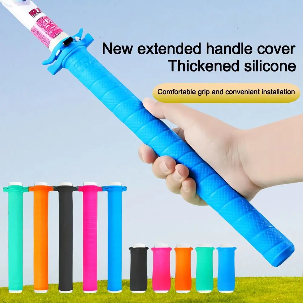 Poignée de canne à pêche en Silicone, enveloppe universelle remplaçable pour poignées de canne à pêche, antidérapante, absorbant la sueur