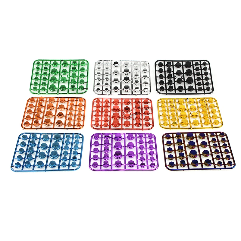 Motorcycle Screw Cap Cover Head Body Decorative Engine Nut Bolt Caps 30PCS/Set For Yamaha Kawasaki Honda Car Bicycle Accessories