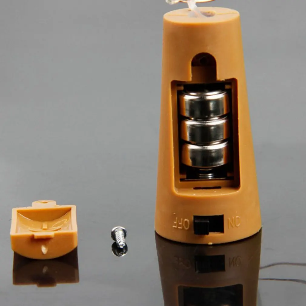 10LED Rode Wijn Flessenstop Koperdraad Lamp String Wijn Fles Kurk Slingers Flessenstop Lamp Nachtlampje