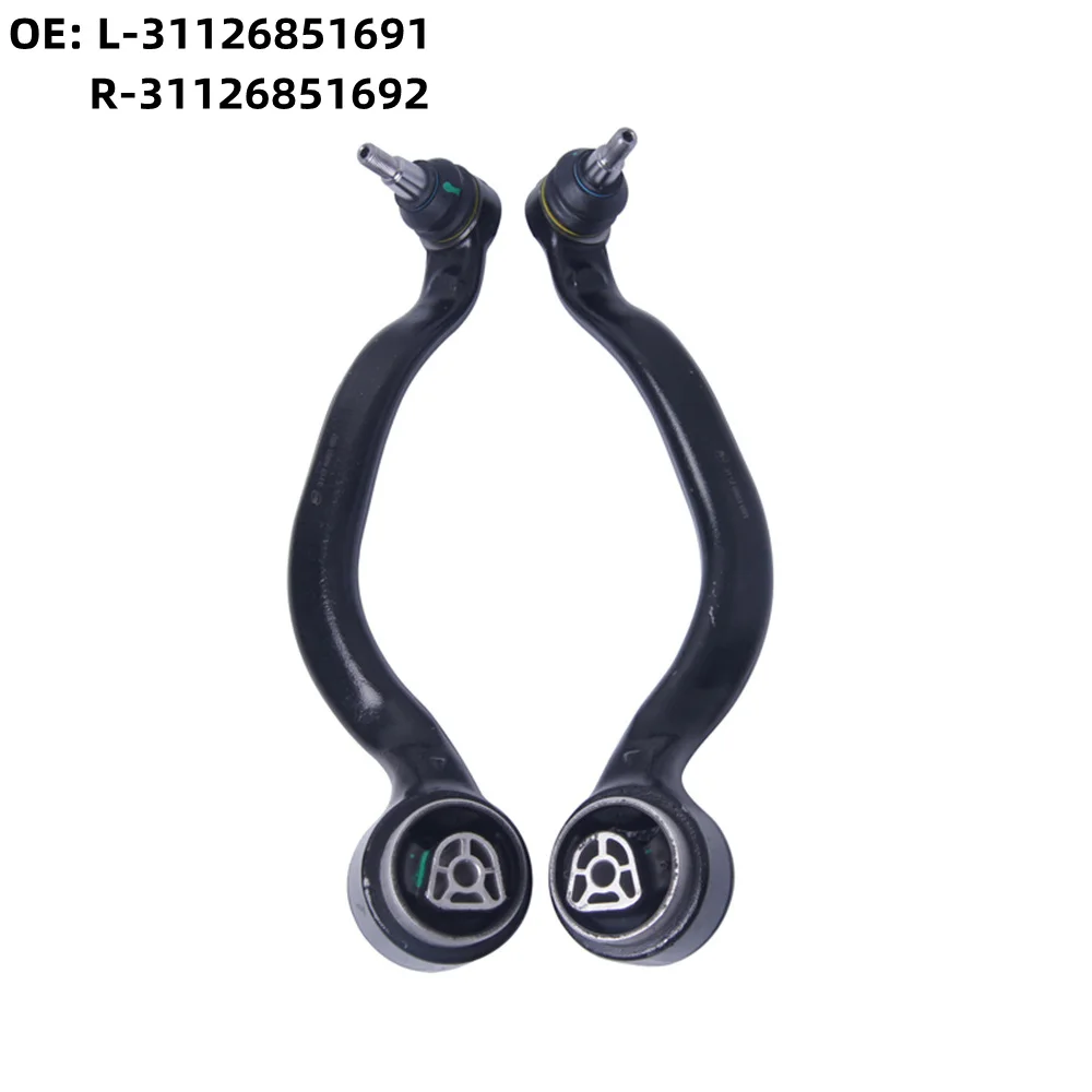 High Quality Front Lower Suspension Curved Control Arm OE# 31126851691 31126851692 For BMW X5 F15 F85 X6 F16 F86 13-19 xDrive