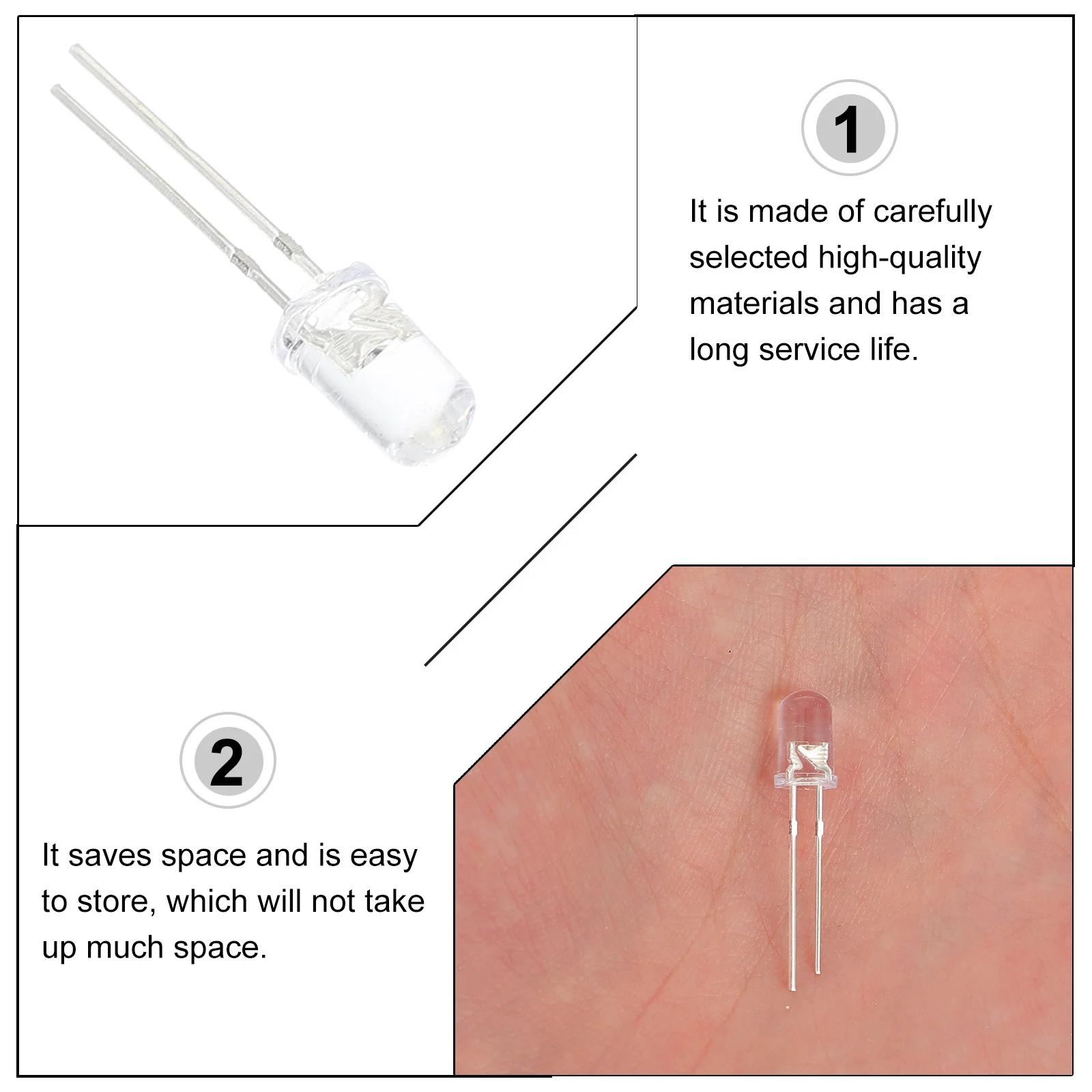 200 pièces ampoules décoratives Led petites ampoules pour noël arbre de noël fête de mariage Bar décoration Mini perles éclairage