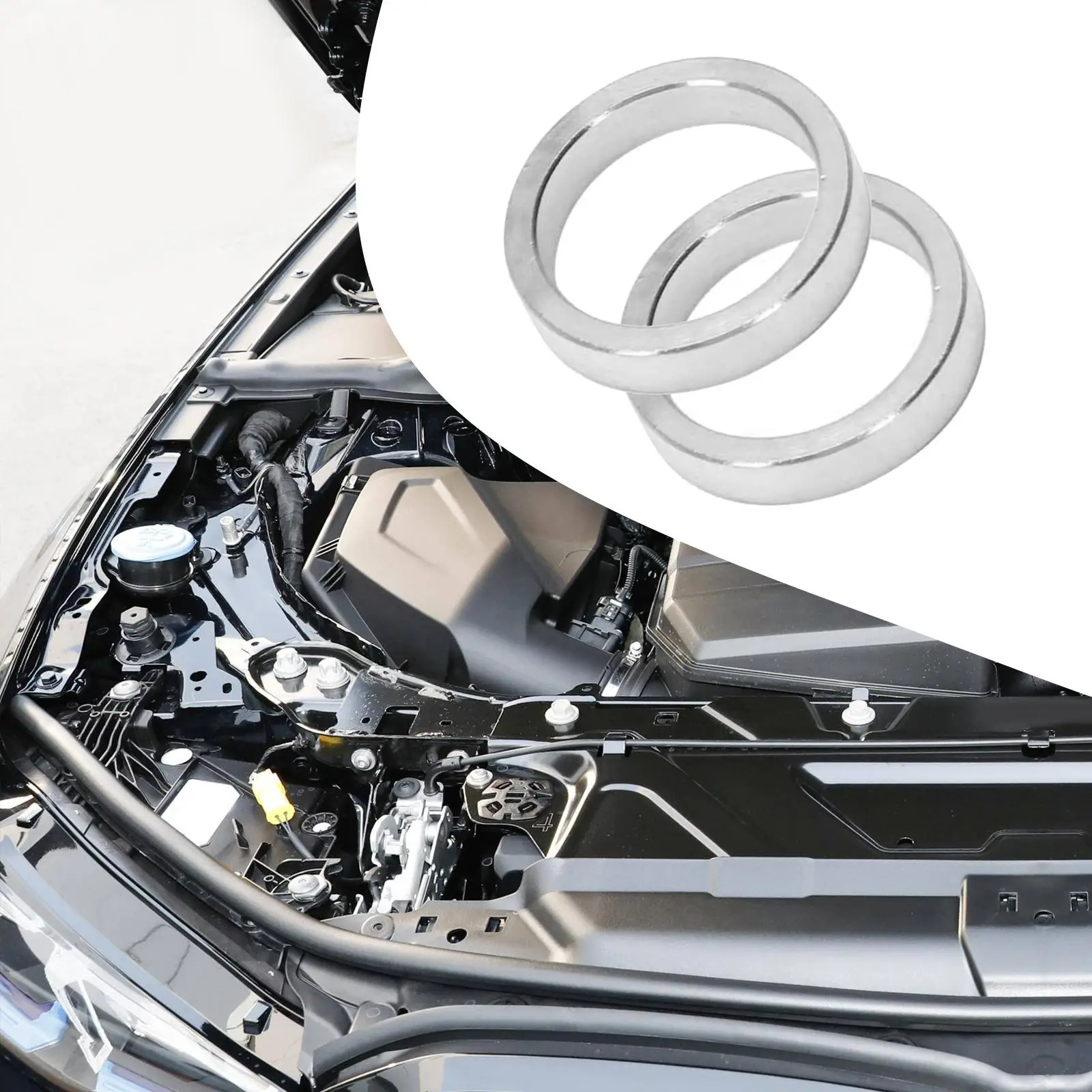 2 pezzi doppi anelli a sonaglio doppi parti di riparazione per auto di ricambio dirette convenienti