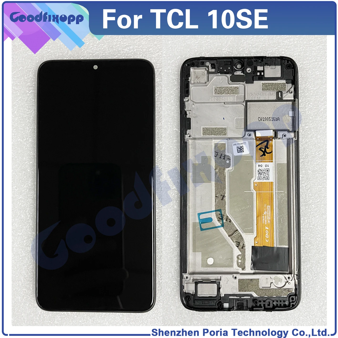 

For TCL 10 SE T766H T766U T766A T766J 10SE LCD Display Touch Screen Digitizer Department Assembly Replacement