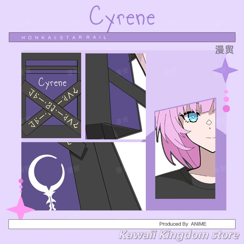 Honkai: Star Rail Cyrene Gioco Costume Cosplay Uniforme Anime Vestire Costumi di Halloween per donna Uomo Set completo