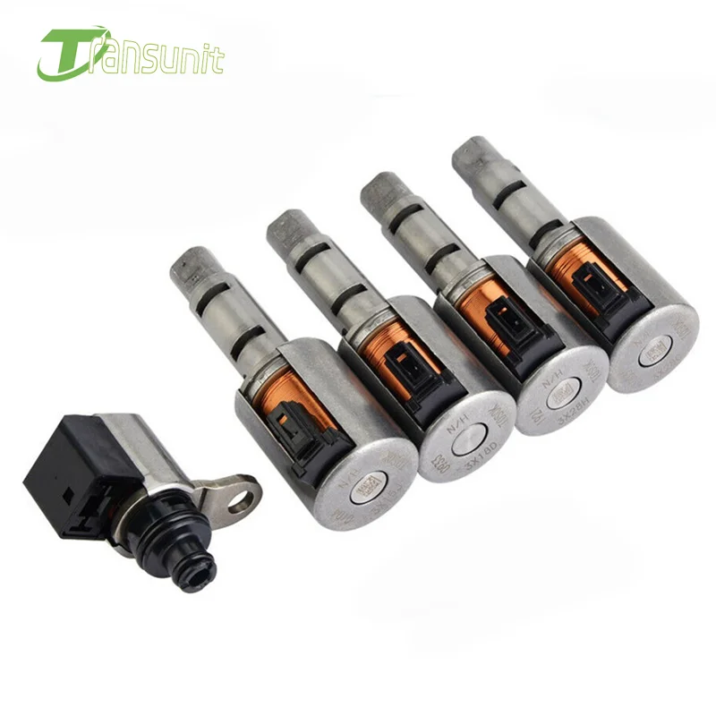 JF015E RE0F11A 5PCS CVT Transmission Valve Body Solenoid For Nissan Note Sentra 12-up