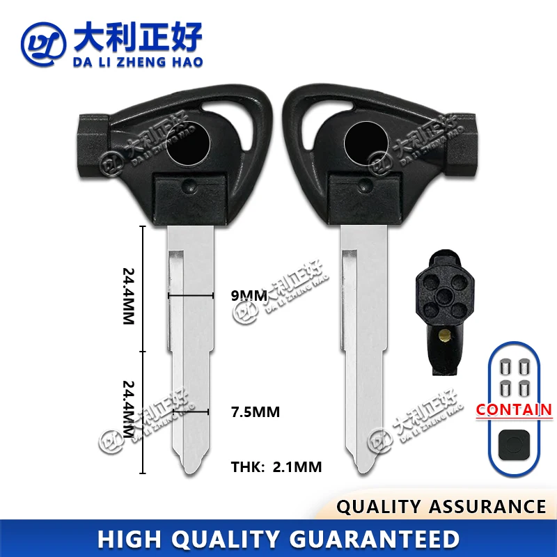 DL Motorcycle Keys For YAMAHA Magnet Anti-Theft Lock Vox BWS 4V BWS125 VOX50 GTR125 Motorcycle Key With Magnet Sticker