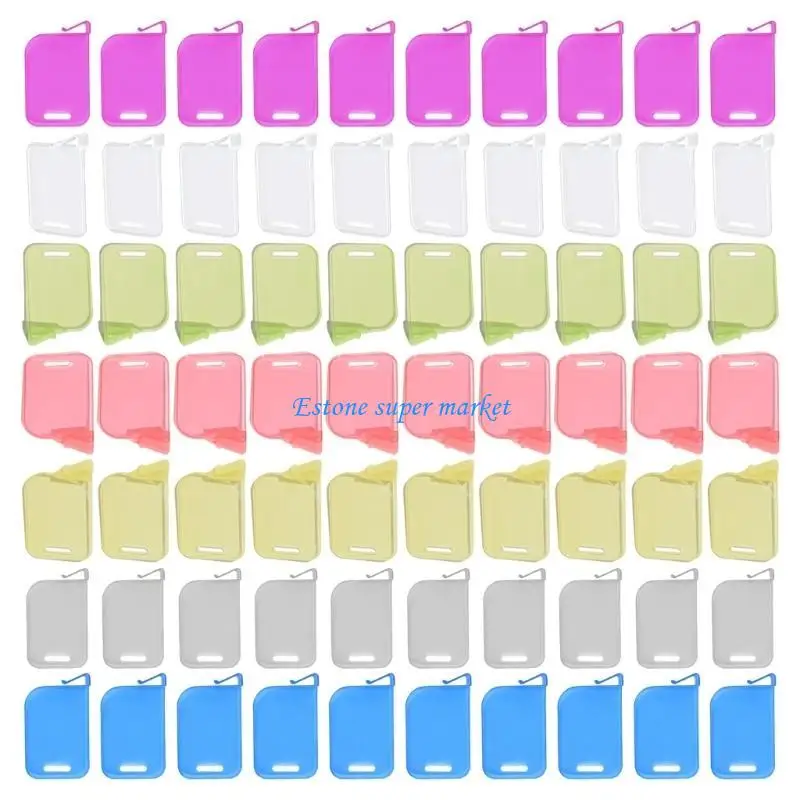 090B 10Pcs Card Box Divider Clapboard Partition Board Portable Drawer Separator Board