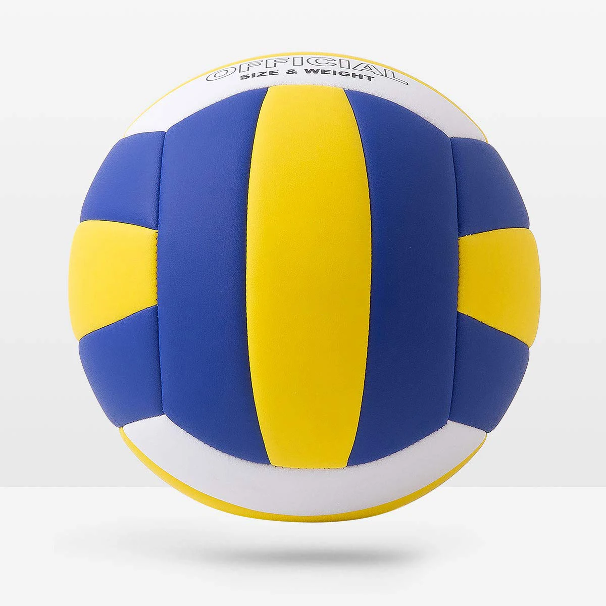 1Pc Beach Volleyball Official Size Outdoor Volleyball Thickened Surface Soft Leather in&Outdoor Volleyball for Men, Women, Adul