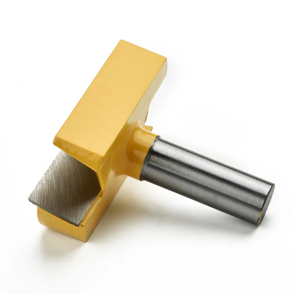 

Router Bit Bottom Cleaning Bottom Cleaning Router Bit Power Tools Useful Woodworking 1* Yellow 1x Carbide Alloy