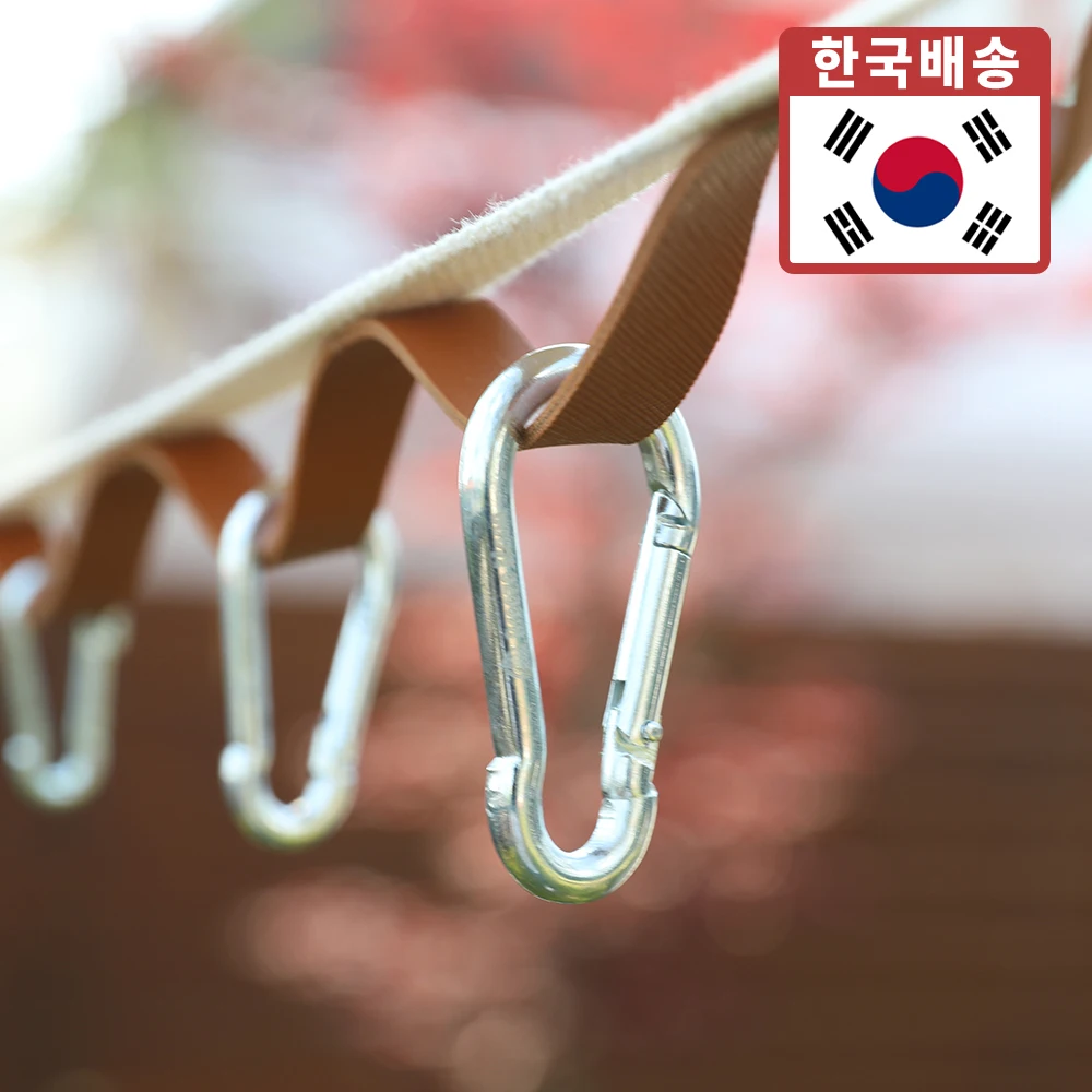 BreezeMoon Camping Hochfester Cara Viner 10er-Set Steel Climb Cara Vina