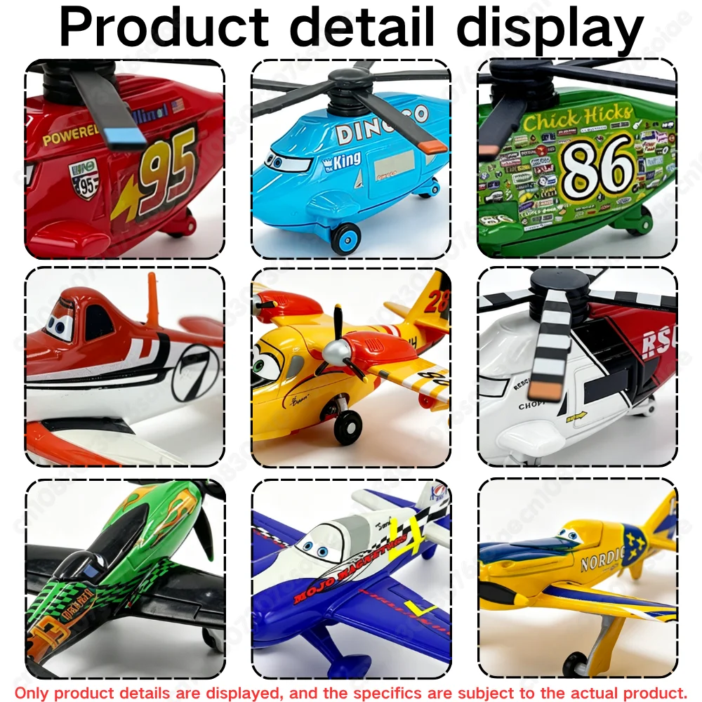 38 Style Diecast Plane Dusty 13CM Helicopter Crophopper Fighter Aircraft Collectible Metal Model Toy Birthday NEWYEAR Gift view 3