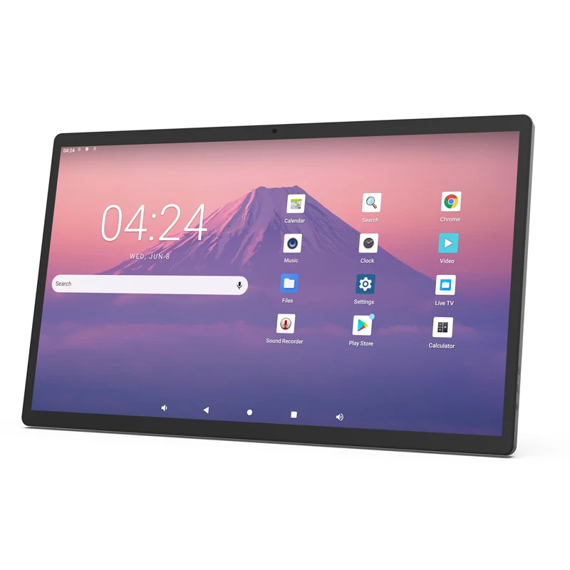 Wall Mounted Optical Non Air Gap Touch Panel 24 Inch PoE Android Touch Screen NFC Tablet PC With Android 14