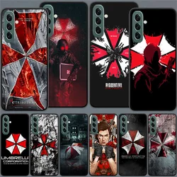 Umbrella Corporation Phone Case For Samsung A15 A25 A35 A55 Galaxy A05S A03 A03S A02S A71 A51 A41 A31 A21 A11 A70S A50S A30S A20
