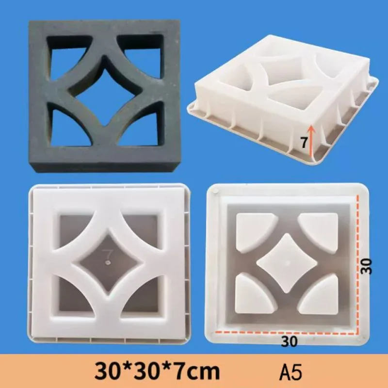 Personalized Cement Molds, Used For Hollowed Out Decoration, Interior and Exterior Walls, Highlighting, Concrete Mold