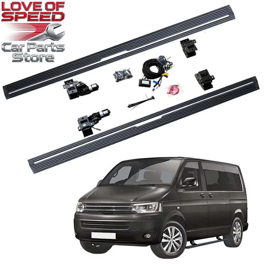 

2026 New Arrival Original Car Matching Waterproof Anti Slip Anti Pinch Electric Power Side Step For VW Multivan 2012-2015
