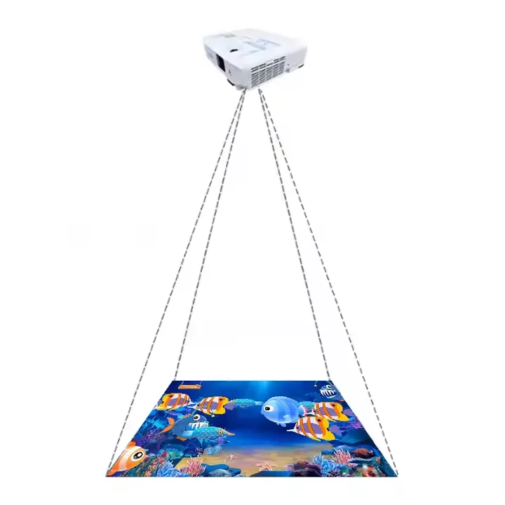 

Интерактивные голограммные проекционные игры 4K, погружные 3D AR, универсальные виртуальные игры в помещении, металлическая напольная стена для приключенческого парка