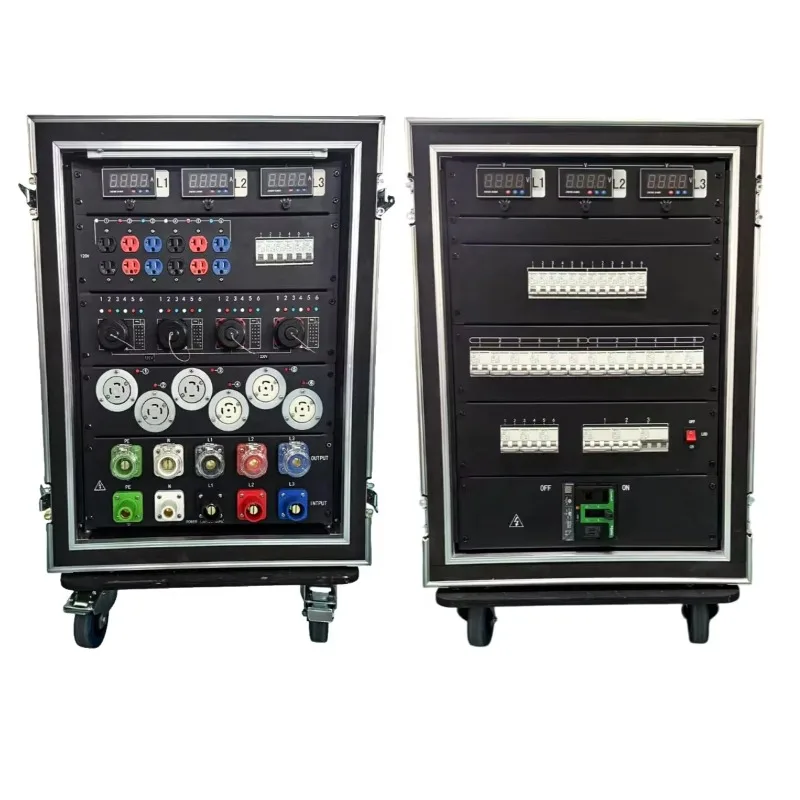 

Customize Power Distribution Equipment 400a Camlock in and Camlock Out Stage 3 Phase Power Distro Boxes(inquiry shipping fee)