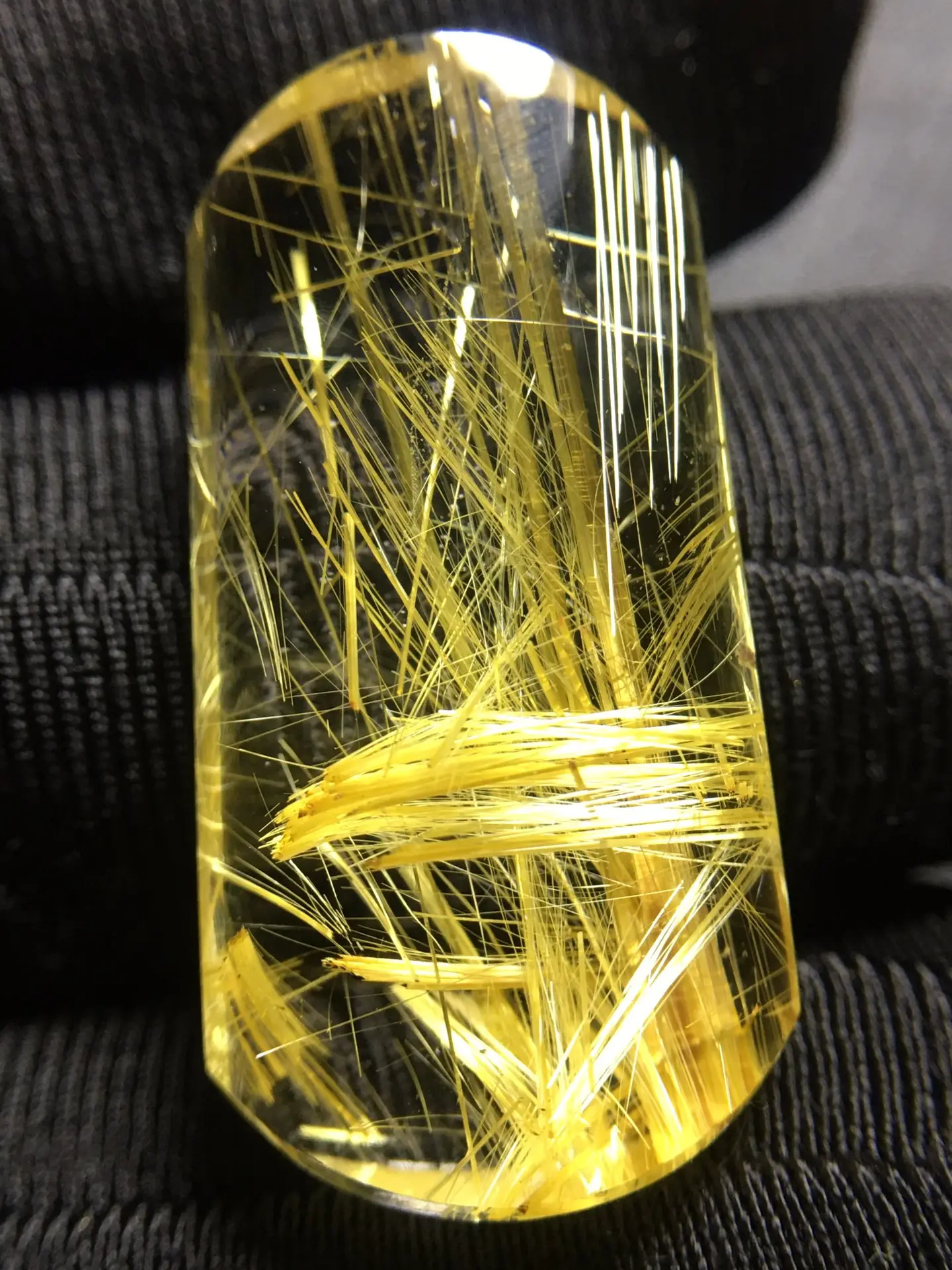 

Натуральный золотистый рутиловый кварцевый кулон, ювелирное изделие из рутилового кварца, 31*16*8 мм, для мужчин и женщин, Бразилия, AAAAAAA